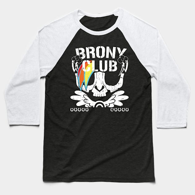 Brony Club Baseball T-Shirt by Jc Jows